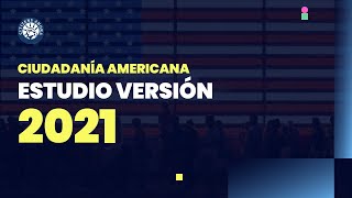 Estudio de ciudadanía americana  Versión 2021 [upl. by Yrrab]