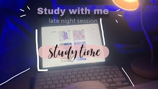 Study procrastinate with me  Paediatrics Ward Final  Late night medschool study session [upl. by Anirbaz294]