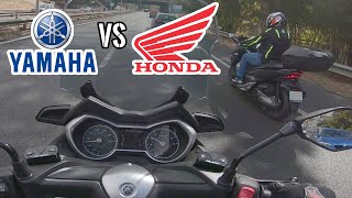 Forza 300 vs Xmax 300 A minha opinião [upl. by Annodas819]