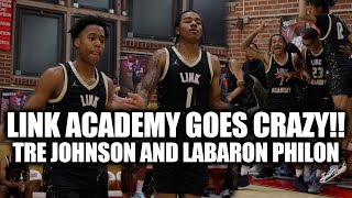 Link Academy takes on cross town team Tre Johnson and Labaron Philon [upl. by Dunlavy145]