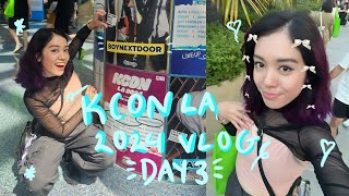 kcon la 2024 weekend day 3  shopping amp haul 🎀  7282024 VLOG 4K [upl. by Kelcy]