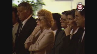 Funeral for television legend Desi Arnaz in 1986 Lucille Ball remembers her former husband [upl. by Haggar]