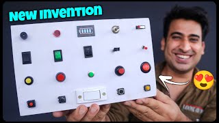 How To Make Satisfying Electric Switch Board At Home  Top New Invention [upl. by Lolanthe]