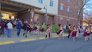 Kutztown University Marching Unit 2024  Parade through campus pt2  The Tunnel [upl. by Wulfe]