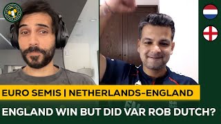 England BEATS Netherlands on last minute goal but were the Dutch ROBBED by VAR  EURO 2024 [upl. by Rickard]