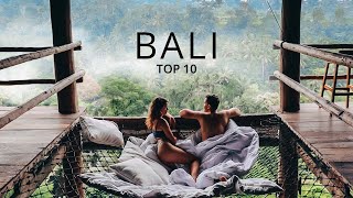 Top 10 Places To Visit In Bali [upl. by Curtice350]