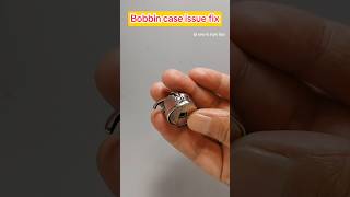 Thread coming out from bobbin case  How to fix  sewingtipsandtricks diy sewingmachinerepair [upl. by Longawa]