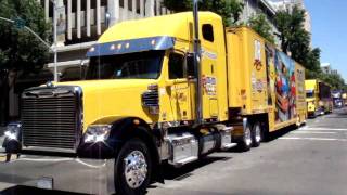 2011 NASCAR Hauler Parade豪华卡车巡游1 [upl. by Holman]