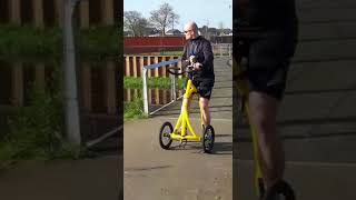 Alinker loopfiets  ervaringen Wilco Giesen training ICAM [upl. by Orual]