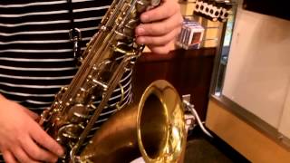 Yanagisawa Stencil Tenor Sax on CL 200 w HSC [upl. by Isac]