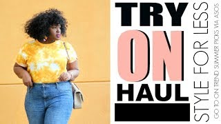 ASOS AFFORDABLE SUMMER 🛍️SPRING TRY ON CLOTHING HAUL I PLUS SIZE FASHION [upl. by Odlabu300]