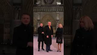 Trump Macron Zelenskyy discuss global issues in Paris amid Ukraine conflict [upl. by Cinom706]