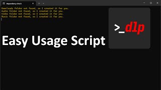 How to Easily Use YTDLP w Easy Usage Script  Version 2 [upl. by Bradman685]