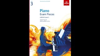 ABRSM Piano Exam 2021 amp 2022 Grade 3 All 9 Pieces [upl. by Marsha]