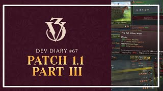 Victoria 3 Dev Diary 67  Patch 11 Part 3 [upl. by Atilehs]