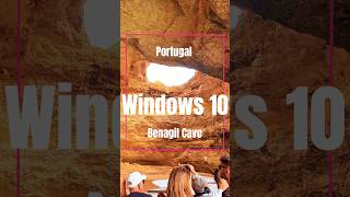 Windows 10 Benagil Cave Portugal 🇵🇹 BenagilCave PortugalNature TravelPortugal [upl. by Nuhsed]