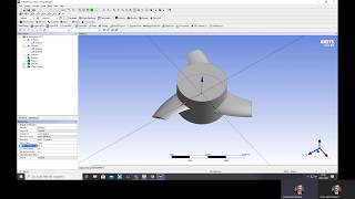 ANSYS CFX  Design of a Propeller with 3 Blades [upl. by Atinauq]