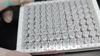 Lyo Beads Manufacturing PCR Reagent Beads Large Scale ProductionLyophilized Reagent Bead Well Plate [upl. by Anirod]