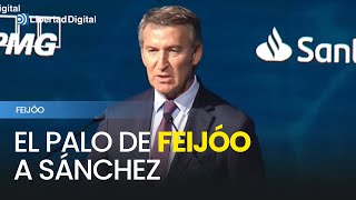 El palo de Feijóo a Sánchez quotSobran ministros y faltan empresasquot [upl. by Four]