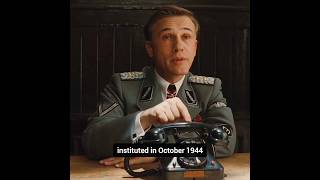 What You Didnt Know About the Knights Cross in INGLOURIOUS BASTERDS  shorts short [upl. by Ridglea451]