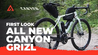 New Canyon Grizl Gravel Bike FIRST LOOK  ADVNTRcc [upl. by Yerot]