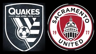 MLS NEXT U16 0908 SJ Quakes vs Sac United [upl. by Anrim]