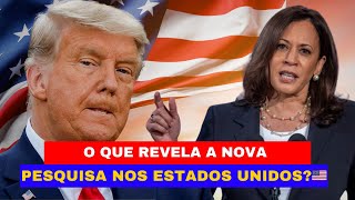 ATENÇÃO 🚨ÚLTIMA PESQUISA PARA PRESIDENTE DOS ESTADOS UNIDOS 🇺🇸 [upl. by Daggna]