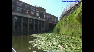 LeipzigPlagwitz⚓⛵🛶Bootsfahrt entlang d weissen ElsterKarlHeineKanal Sachsen  Video [upl. by Didier]