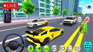 3D Driving Class Simulation  Funny Police Officer Refuel His Super Car Gas Crazy Driving Gameplay [upl. by Leirbma594]