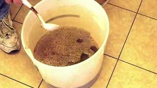 Easiest Homebrew Recipe Ever Muntons Irish Stout  RealHomebrewcom [upl. by Attelrak]