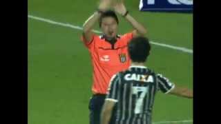 Rogério Ceni se adianta uns 3 metros  Semi Final  São Paulo 03x40 Corinthians  Paulistão 2013 [upl. by Meras]