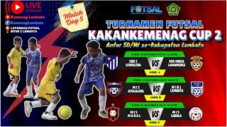 TURNAMEN FUTSAL KAKANKEMENAG LEMBATA CUP 2 ║ MATCH DAY 5 [upl. by Kung429]