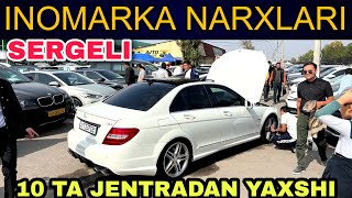 INOMARKA NARXLARI 2023 Sergeli moshina bozor 2023 MERS TAYOTA KIA [upl. by Jen]