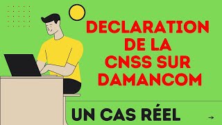 comment declarer la cnss sur damancom [upl. by Justinn168]