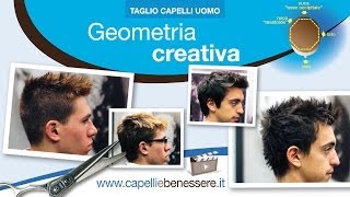 Corsi professionali di Taglio capelli uomo  Geometria Creativa capelliebenessereit [upl. by Gosnell726]