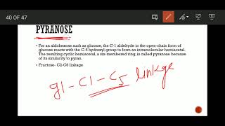 furanose and pyranose form of glucose and fructose [upl. by Ntisuj943]