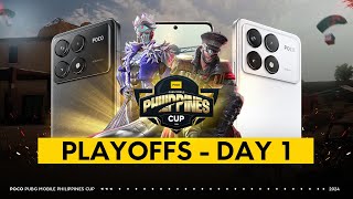 POCO PUBG Mobile Philippines Cup  Playoffs Day 1 [upl. by Maunsell]