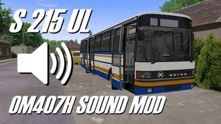 OMSI  Setra S 215 UL Soundmod [upl. by Yerdna358]