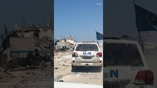 Evacuation order in central Gaza  United Nations [upl. by Akinak973]