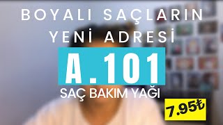 A101 SAÇ BAKIM YAĞI  Kayısı Çekirdeği Yağı  Natural Saç Bakım Yağı Uygulaması [upl. by Stav]