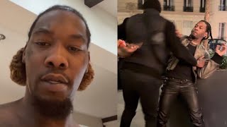 Offset Responds After Altercation With French Rapper Gazo [upl. by Gebhardt]