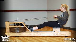 WaterRower Natural Rowing Machine  Review [upl. by Ayirp594]