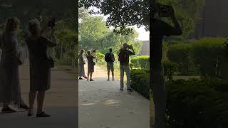 Foreigners enjoying the beauty of the Lodi Gardens [upl. by Ailaza]