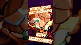 These Are The BEST Cookies For Thanksgiving In Cookie Run Shorts CookieRun Thanksgiving [upl. by Ainival]