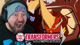 SCOWL LOOKS SICK FIRST TIME WATCHING  Transformers Robots in Disguise Episode 22 REACTION [upl. by Pilloff]