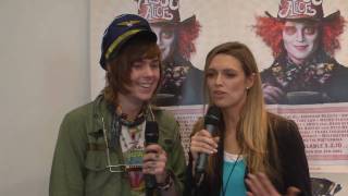 NeverShoutNever Interview Almost Alice Fan Event [upl. by Ahsatniuq]