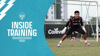 INSIDE TRAINING  GOALKEEPER TRAINING DRILLS [upl. by Delija128]