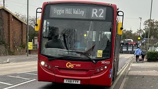 YX61 FYYGo Ahead London 61Reg ADL Enviro200Ex Firstbus [upl. by Valentino]