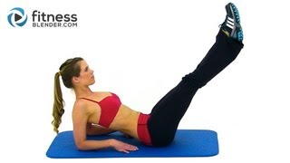 Fitness Blender Fast Abs  8 Minute Abs Workout [upl. by Namyl554]