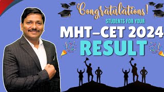 CONGRATULATIONS TO ALL MHTCET 2024 TOPPERS  MHTCET 2024  DINESH SIR [upl. by Nonnag]